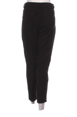 Pantaloni de velvet de femei Bershka, Mărime S, Culoare Negru, Preț 22,99 Lei