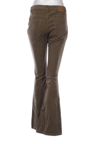 Pantaloni de velvet de femei Zara, Mărime S, Culoare Verde, Preț 88,99 Lei