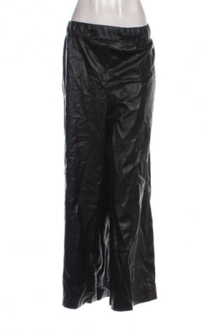 Pantaloni de piele pentru damă H&M, Mărime XL, Culoare Negru, Preț 81,99 Lei
