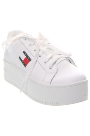Γυναικεία παπούτσια Tommy Jeans, Μέγεθος 37, Χρώμα Λευκό, Τιμή 74,99 €