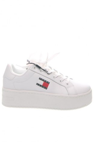 Γυναικεία παπούτσια Tommy Jeans, Μέγεθος 38, Χρώμα Λευκό, Τιμή 129,99 €
