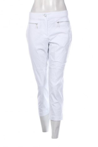 Pantaloni de femei Adagio, Mărime L, Culoare Alb, Preț 56,99 Lei