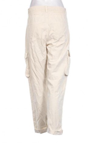Damskie spodnie Bershka, Rozmiar S, Kolor Beżowy, Cena 25,99 zł