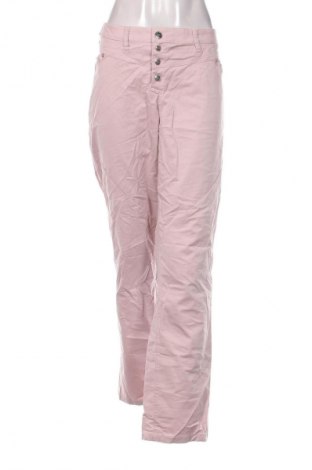 Дамски панталон Bpc Bonprix Collection, Размер 3XL, Цвят Розов, Цена 29,99 лв.