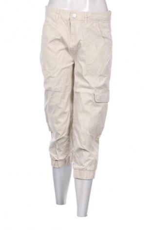 Pantaloni de femei Ever.me by Takko Fashion, Mărime L, Culoare Ecru, Preț 94,99 Lei