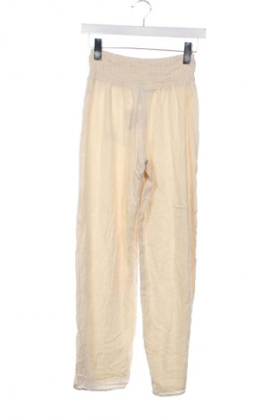 Damskie spodnie Forever 21, Rozmiar XS, Kolor Beżowy, Cena 60,99 zł