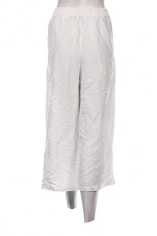 Pantaloni de femei H&M, Mărime XL, Culoare Alb, Preț 99,87 Lei