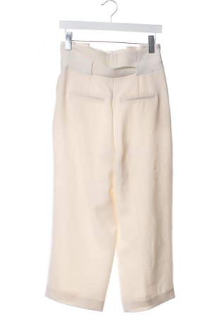 Dámské kalhoty  H&M, Velikost XS, Barva Krémová, Cena  367,00 Kč