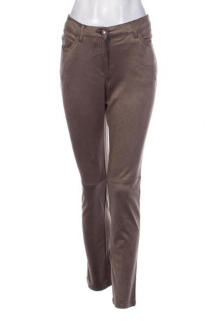 Damskie spodnie Up 2 Fashion, Rozmiar L, Kolor Brązowy, Cena 24,99 zł