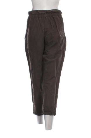 Pantaloni de femei Zara, Mărime S, Culoare Verde, Preț 27,99 Lei