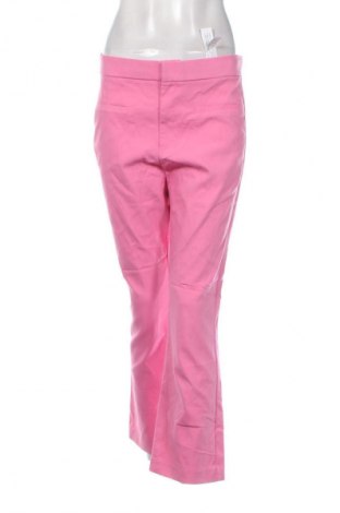 Pantaloni de femei Zara, Mărime L, Culoare Roz, Preț 88,99 Lei