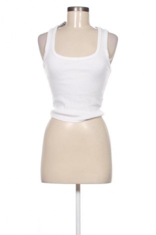 Tricou de damă Bershka, Mărime S, Culoare Alb, Preț 64,83 Lei