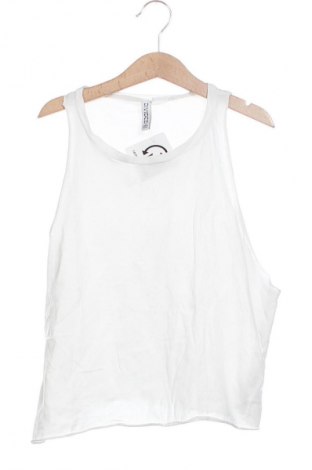 Γυναικείο αμάνικο μπλουζάκι H&M Divided, Μέγεθος XS, Χρώμα Λευκό, Τιμή 9,00 €