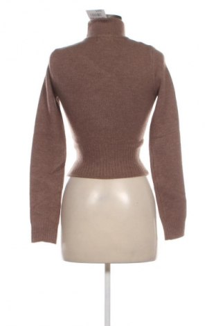 Damski sweter Bershka, Rozmiar S, Kolor Brązowy, Cena 74,11 zł
