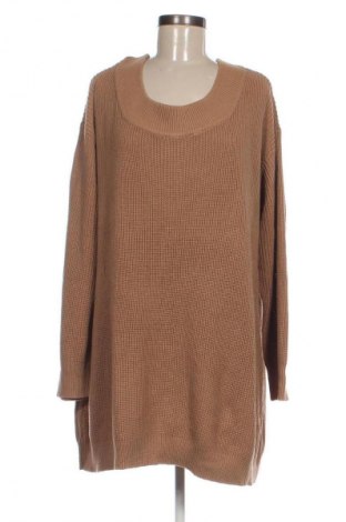 Γυναικείο πουλόβερ Bpc Bonprix Collection, Μέγεθος 3XL, Χρώμα  Μπέζ, Τιμή 8,99 €