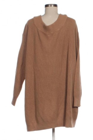 Γυναικείο πουλόβερ Bpc Bonprix Collection, Μέγεθος 3XL, Χρώμα  Μπέζ, Τιμή 8,99 €