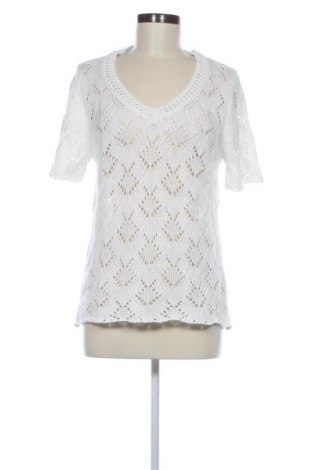 Damski sweter Bpc Bonprix Collection, Rozmiar M, Kolor Biały, Cena 13,99 zł