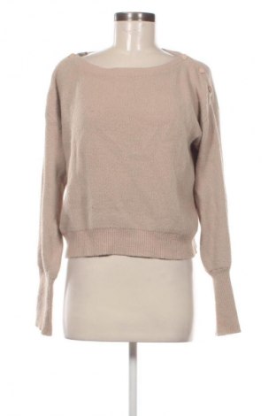 Damski sweter By Swan Paris, Rozmiar S, Kolor Beżowy, Cena 102,99 zł
