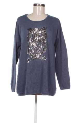 Damski sweter Canda, Rozmiar L, Kolor Niebieski, Cena 24,99 zł