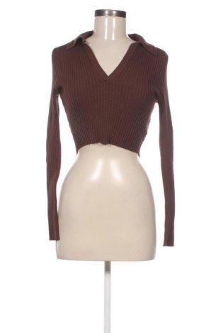Pulover de femei H&M Divided, Mărime S, Culoare Maro, Preț 47,99 Lei
