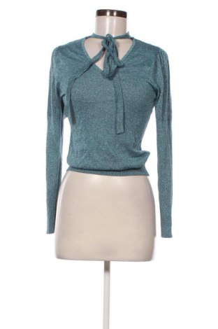 Damski sweter Hfn, Rozmiar M, Kolor Niebieski, Cena 35,99 zł
