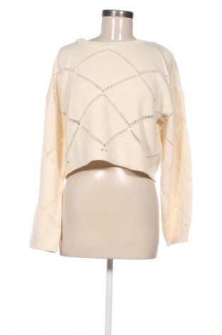 Damski sweter Noisy May, Rozmiar L, Kolor ecru, Cena 67,99 zł