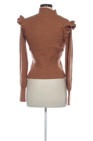 Damski sweter Object, Rozmiar S, Kolor Brązowy, Cena 22,99 zł