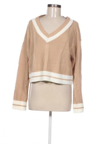 Pulover de femei SHEIN, Mărime M, Culoare Bej, Preț 47,99 Lei