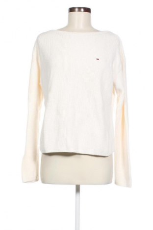 Дамски пуловер Tommy Hilfiger, Размер M, Цвят Бял, Цена 189,99 лв.