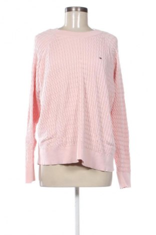 Дамски пуловер Tommy Hilfiger, Размер XXL, Цвят Розов, Цена 189,99 лв.