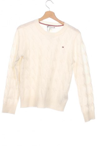 Дамски пуловер Tommy Hilfiger, Размер XS, Цвят Екрю, Цена 189,99 лв.