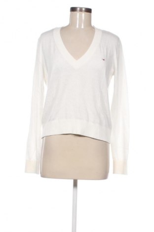 Pulover de femei Tommy Jeans, Mărime S, Culoare Alb, Preț 614,99 Lei