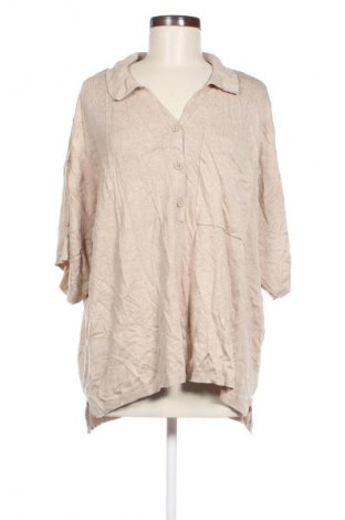 Γυναικείο πουλόβερ Unbranded, Μέγεθος 4XL, Χρώμα  Μπέζ, Τιμή 4,99 €
