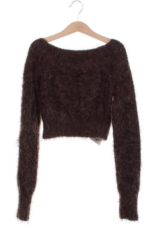 Damski sweter Unbranded, Rozmiar XXS, Kolor Brązowy, Cena 22,29 zł