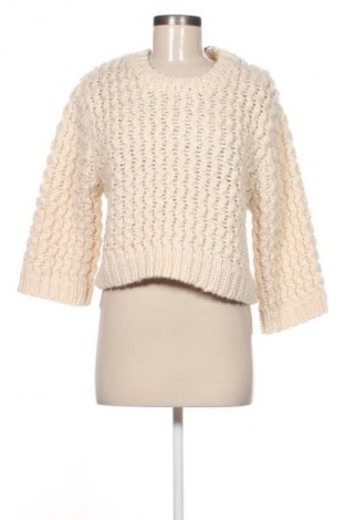 Damski sweter Zara, Rozmiar M, Kolor Beżowy, Cena 134,20 zł