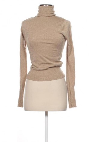 Pulover de femei Zara Knitwear, Mărime S, Culoare Auriu, Preț 186,62 Lei