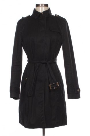 Дамски шлифер Massimo Dutti, Размер S, Цвят Черен, Цена 88,48 лв.