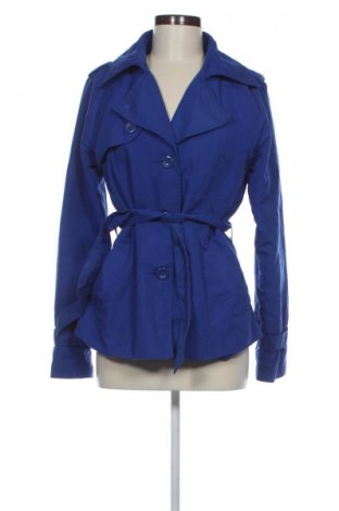 Damen Trench Coat Vero Moda, Größe M, Farbe Blau, Preis € 10,99