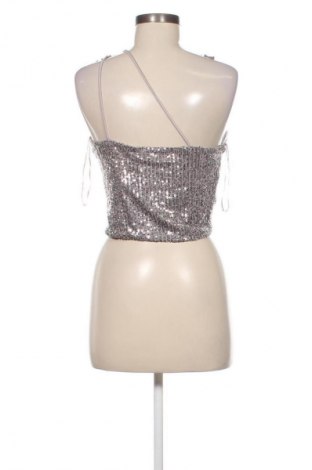 Damski top Amisu, Rozmiar XL, Kolor Srebrzysty, Cena 26,99 zł