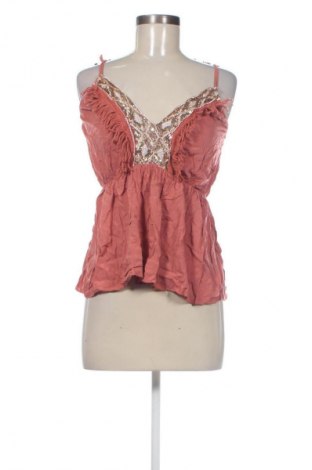 Γυναικείο τοπ NEW COLLECTION, Μέγεθος L, Χρώμα Καφέ, Τιμή 13,99 €