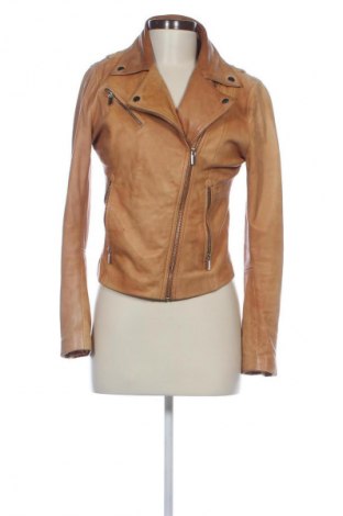 Női bőrdzseki Stradivarius, Méret S, Szín Barna, Ár 19 400 Ft