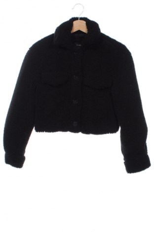 Damenmantel Bershka, Größe XS, Farbe Schwarz, Preis € 22,99
