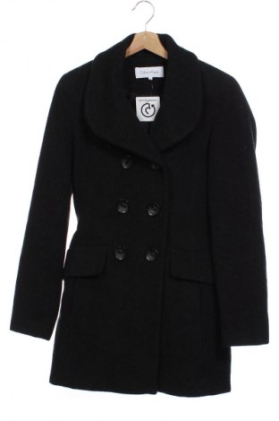 Damenmantel Calvin Klein, Größe XXS, Farbe Schwarz, Preis € 43,99