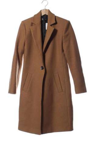 Damski płaszcz Zara, Rozmiar XS, Kolor Brązowy, Cena 155,90 zł