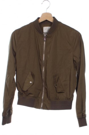 Γυναικείο μπουφάν Bershka, Μέγεθος XS, Χρώμα Πράσινο, Τιμή 7,99 €