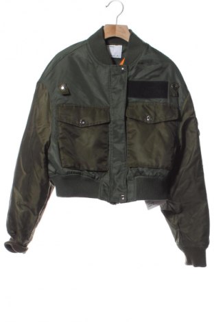 Dámská bunda  Bershka, Velikost XS, Barva Zelená, Cena  249,00 Kč