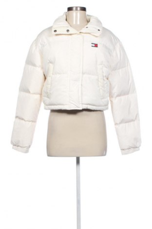Γυναικείο μπουφάν Tommy Jeans, Μέγεθος S, Χρώμα Λευκό, Τιμή 244,99 €