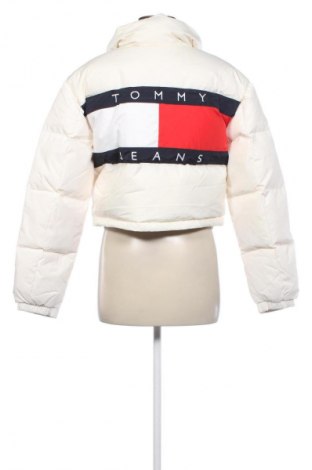 Γυναικείο μπουφάν Tommy Jeans, Μέγεθος S, Χρώμα Λευκό, Τιμή 244,99 €