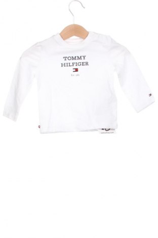 Bluză pentru copii Tommy Hilfiger, Mărime 3-6m/ 62-68 cm, Culoare Alb, Preț 215,99 Lei