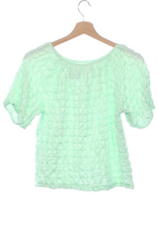 Dziecięca bluzka Zara, Rozmiar 13-14y/ 164-168 cm, Kolor Zielony, Cena 27,99 zł